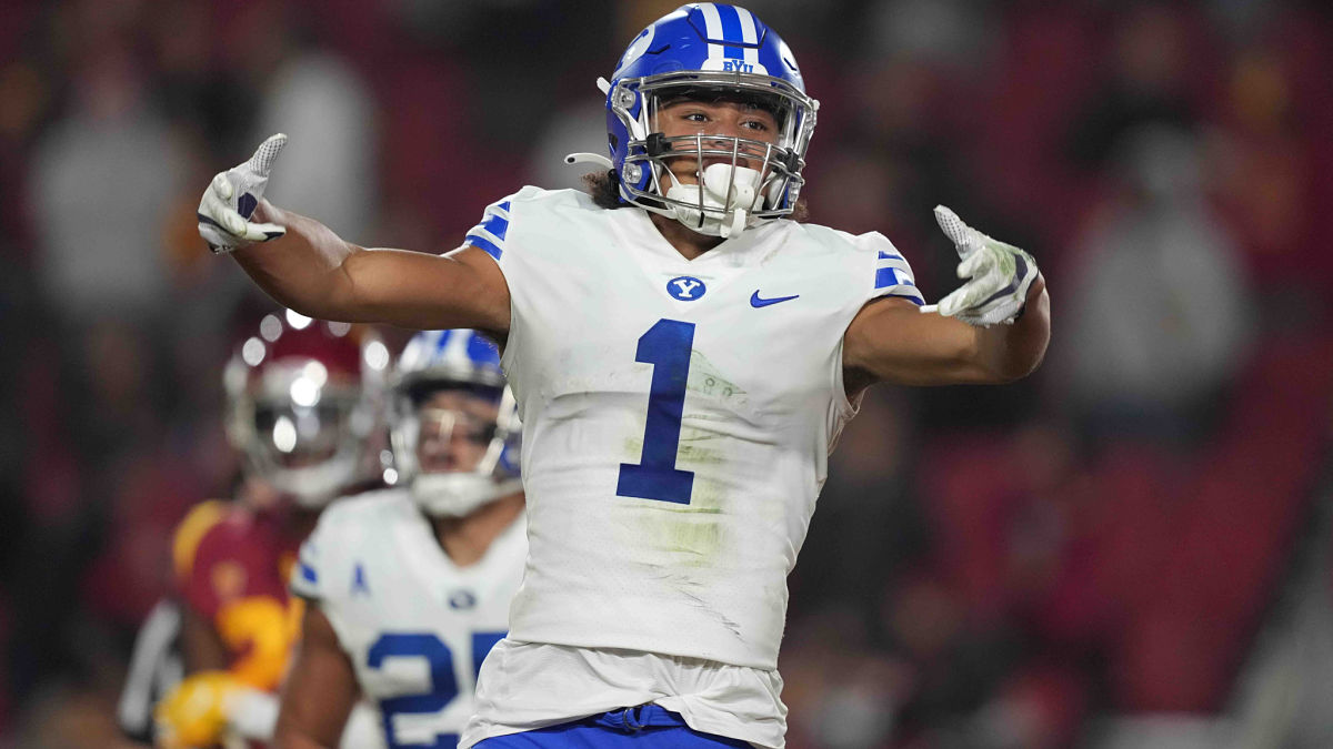 BYU Cougars wide receiver Keanu Hill