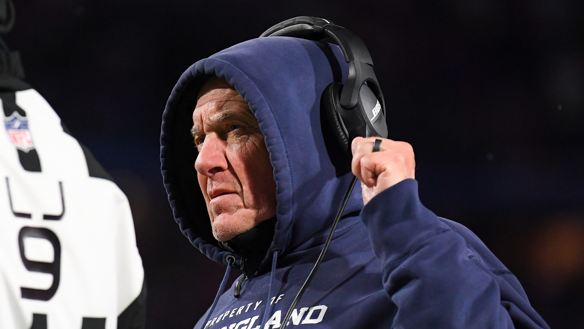 New England Patriots head coach Bill Belichick