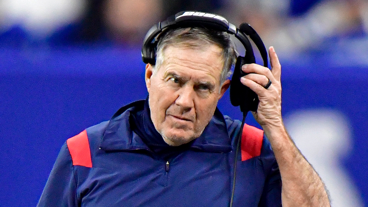 New England Patriots head coach Bill Belichick