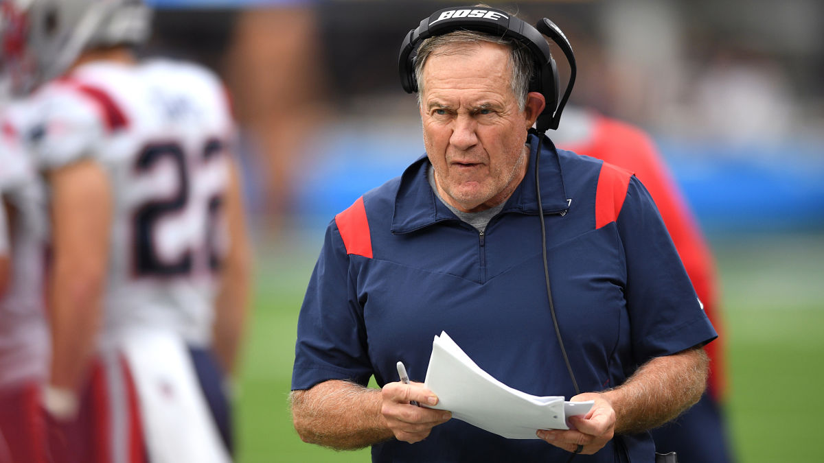 New England Patriots head coach Bill Belichick