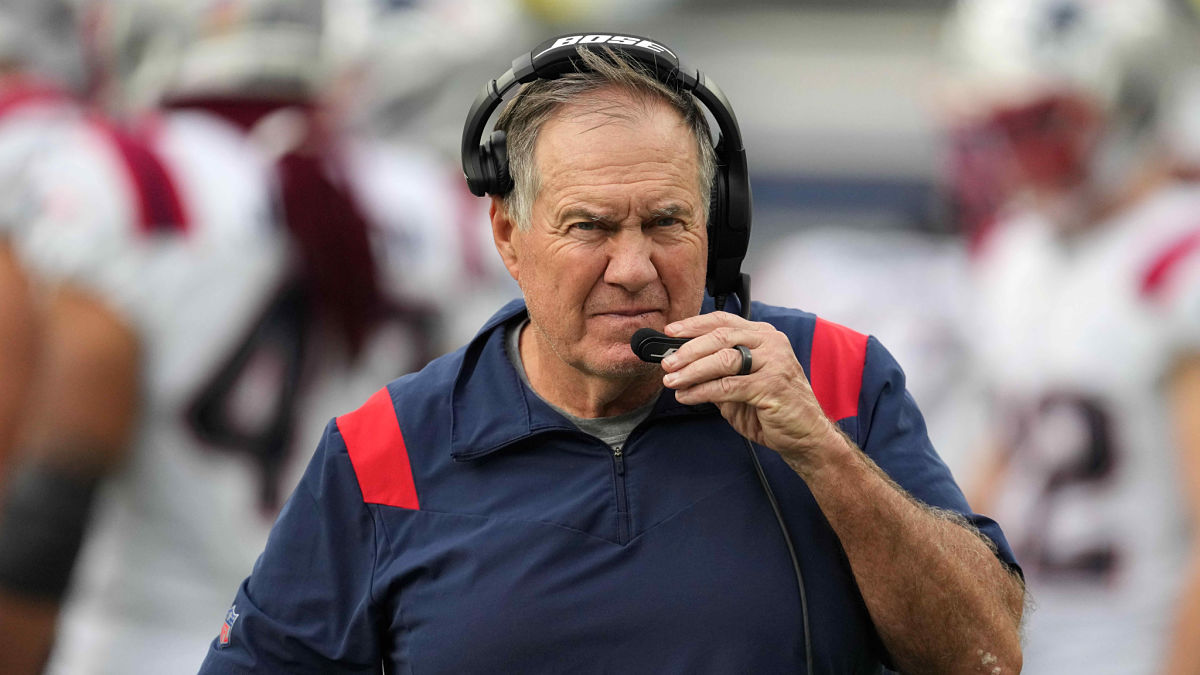New England Patriots head coach Bill Belichick