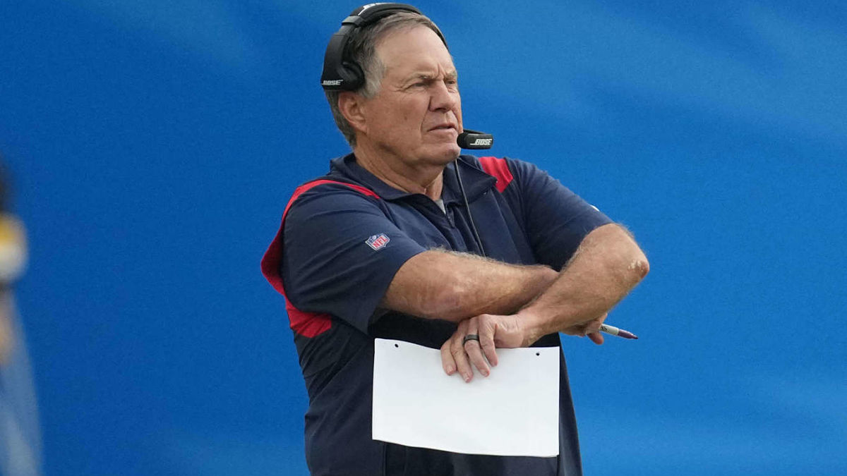 New England Patriots head coach Bill Belichick