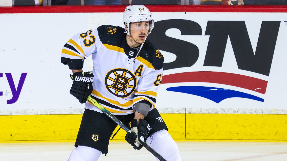 Boston Bruins forward Brad Marchand