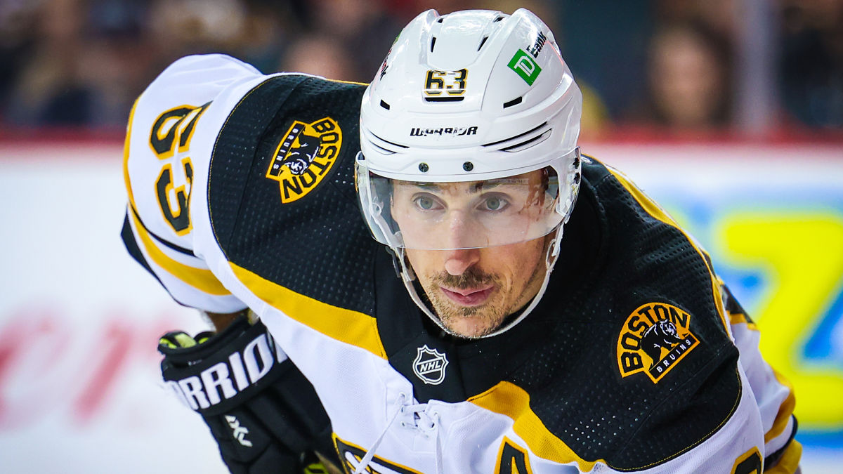 Boston Bruins forward Brad Marchand