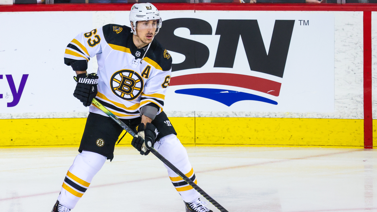 Boston Bruins forward Brad Marchand