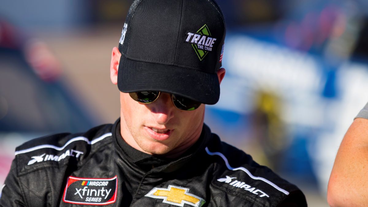 NASCAR driver Brandon Brown