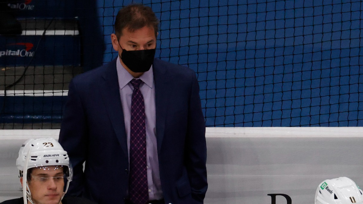 Boston Bruins head coach Bruce Cassidy