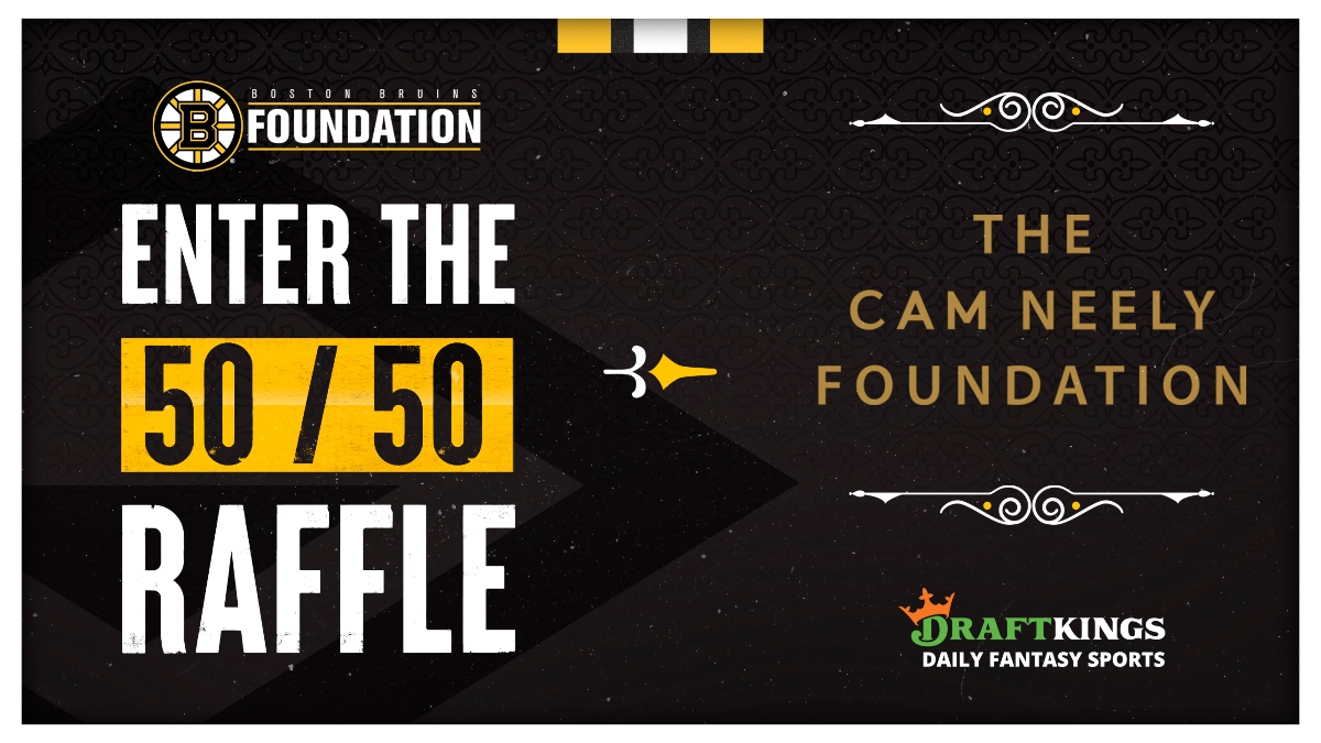 Bruins Raffle to benefit The Cam Neely Foundation