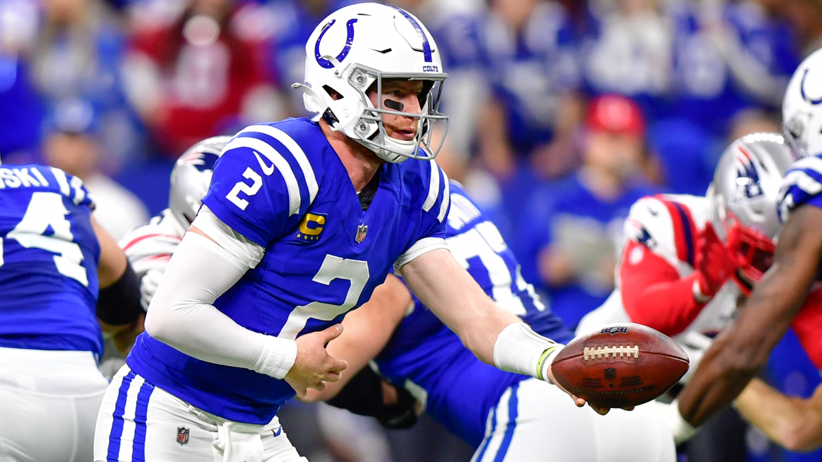 Indianapolis Colts quarterback Carson Wentz