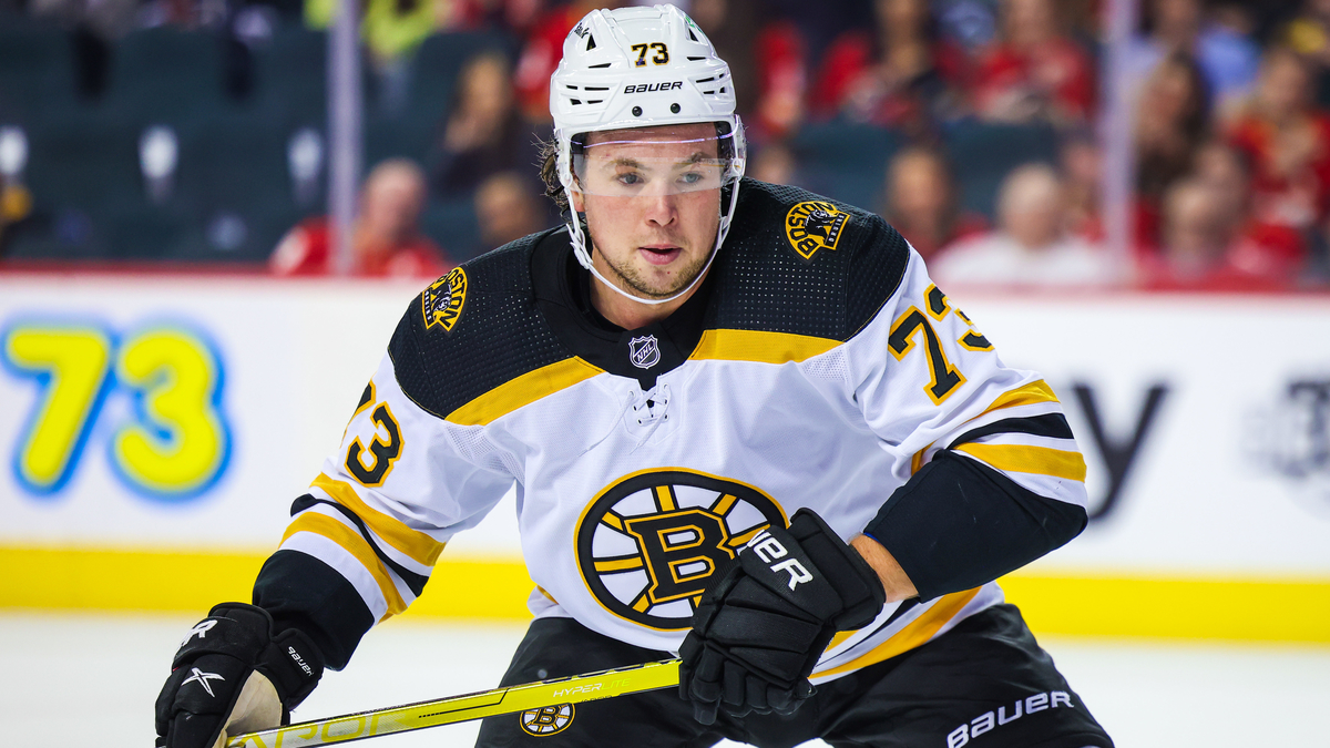 Boston Bruins defenseman Charlie McAvoy