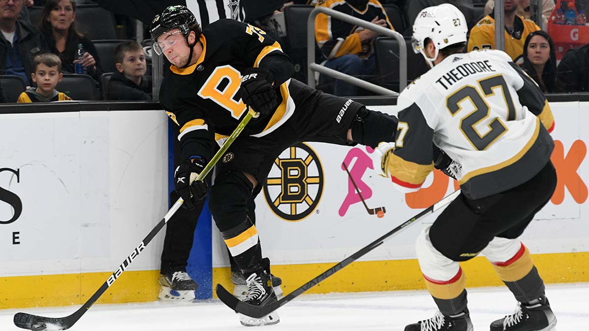 Boston Bruins defenseman Charlie McAvoy