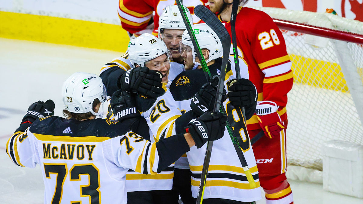 Boston Bruins forward Curtis Lazar