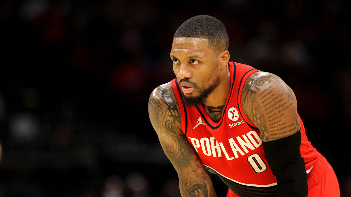 Portland Trail Blazers point guard Damian Lillard