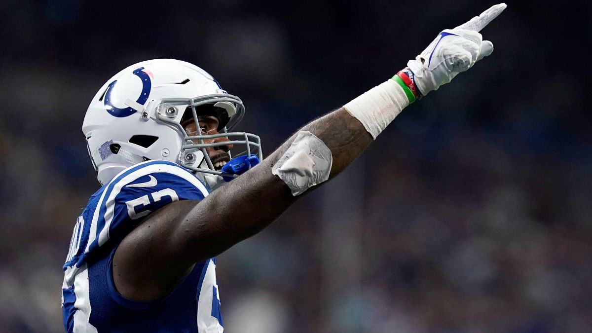 Indianapolis Colts linebacker Darius Leonard