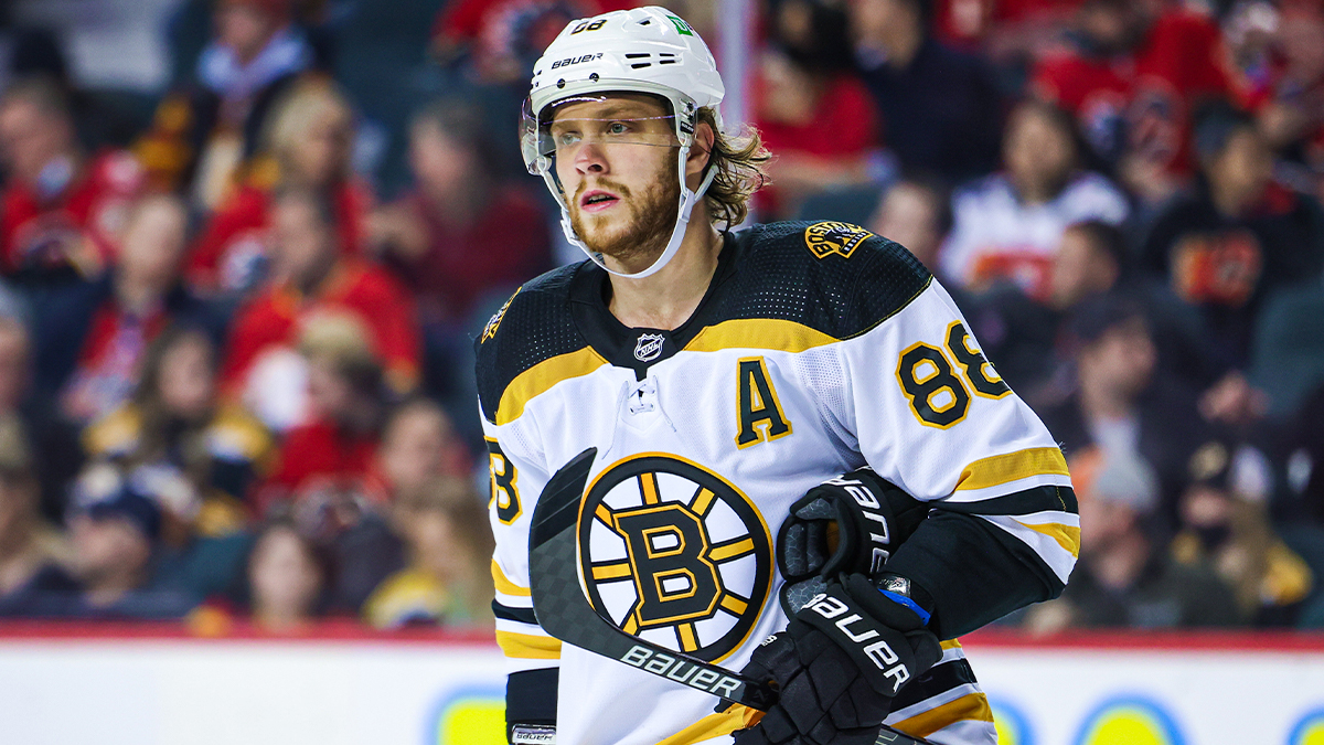 Boston Bruins right winger David Pastrnak