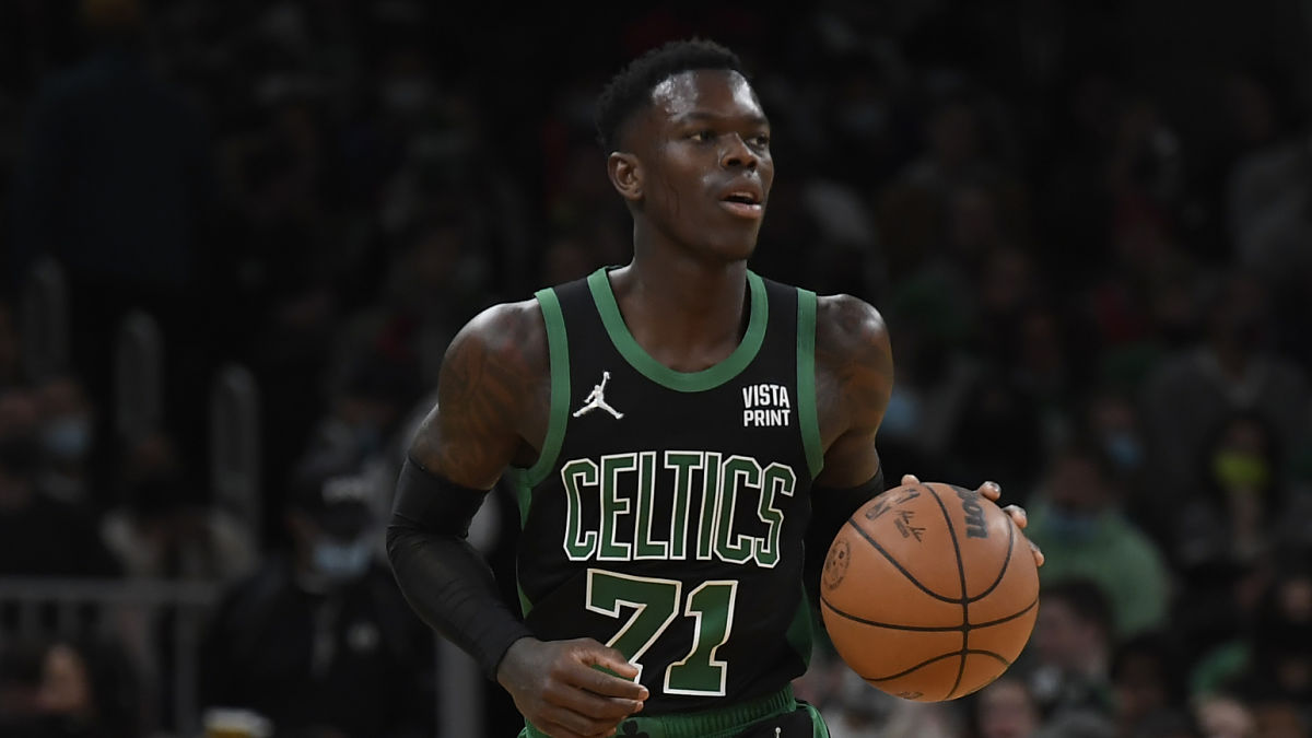 Boston Celtics guard Dennis Schroder