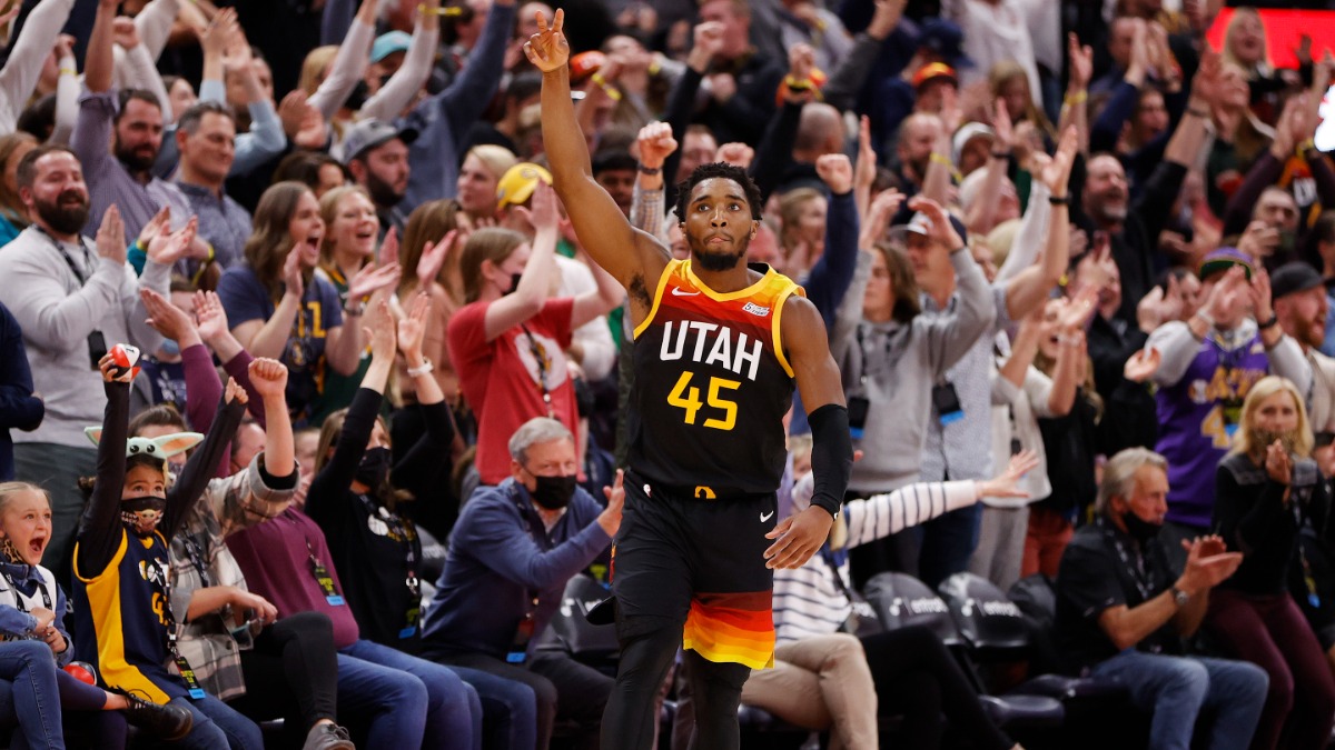 Utah Jazz guard Donovan Mitchell