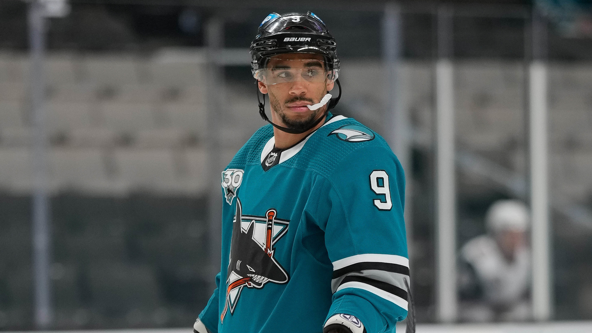 Free agent NHL forward Evander Kane