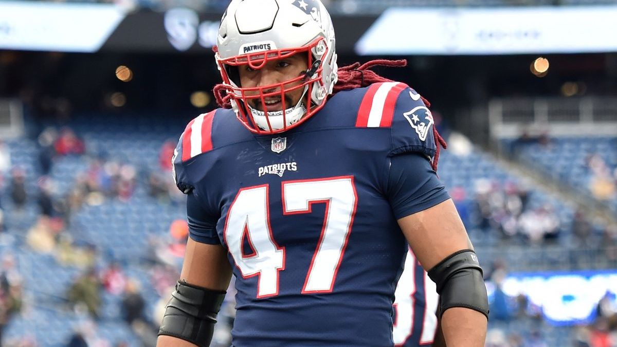 New England Patriots fullback Jakob Johnson