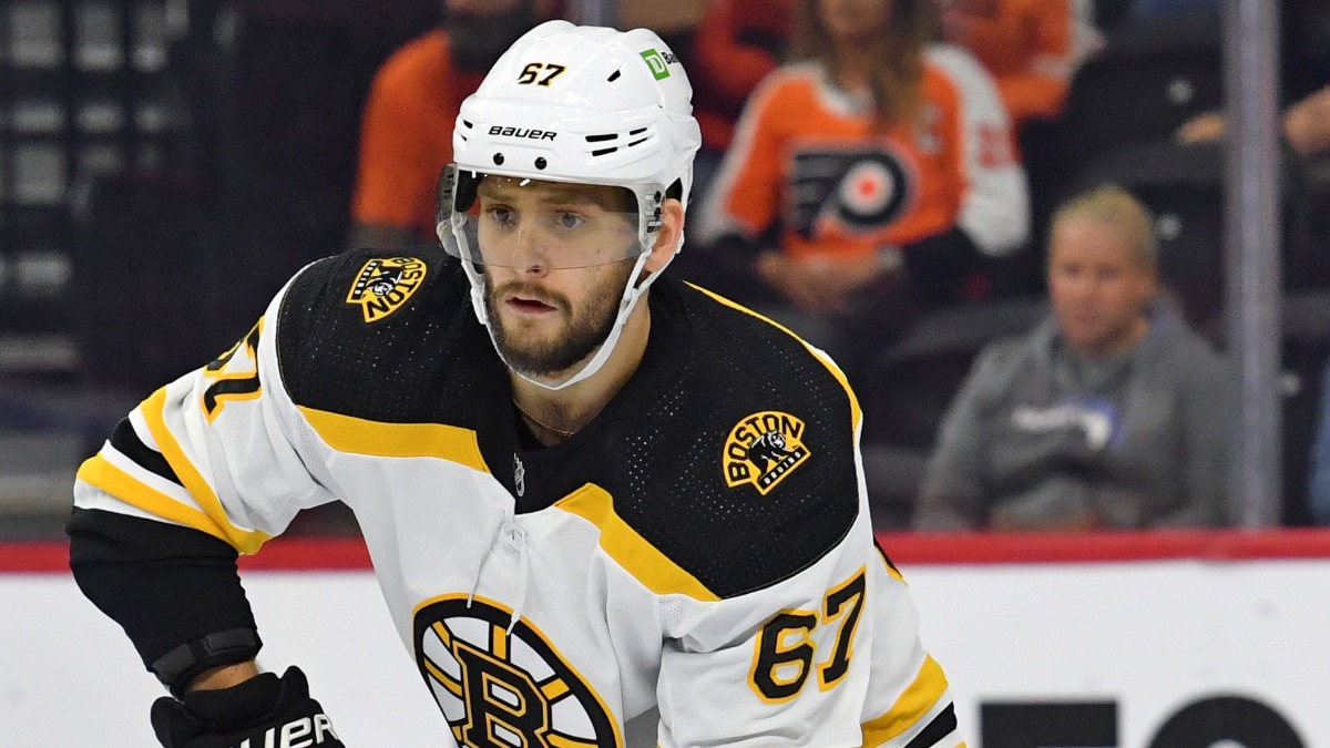 Boston Bruins defenseman Jakub Zboril