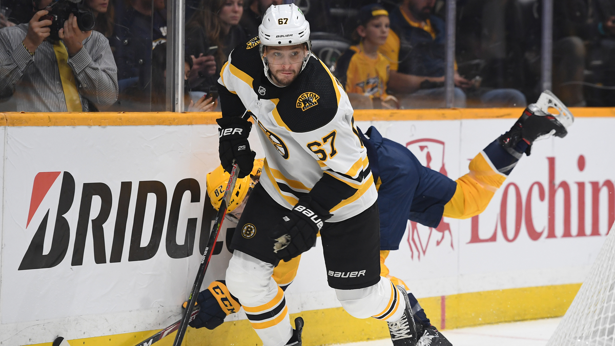 Boston Bruins defenseman Jakub Zboril