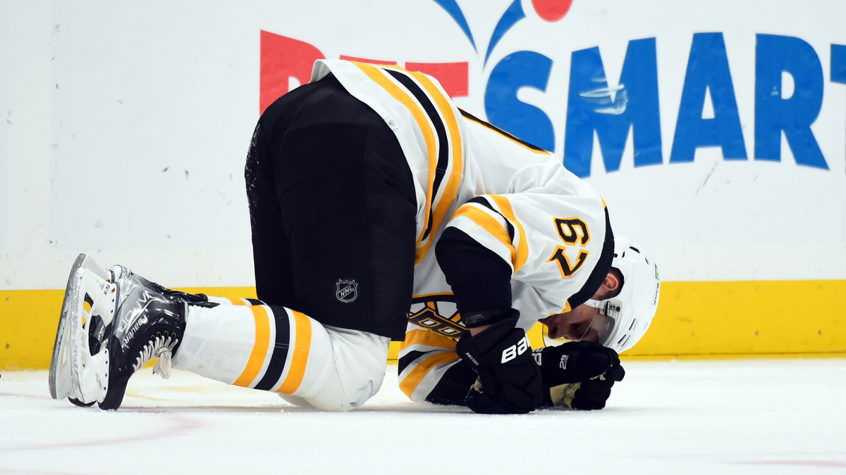 Boston Bruins defenseman Jakub Zboril