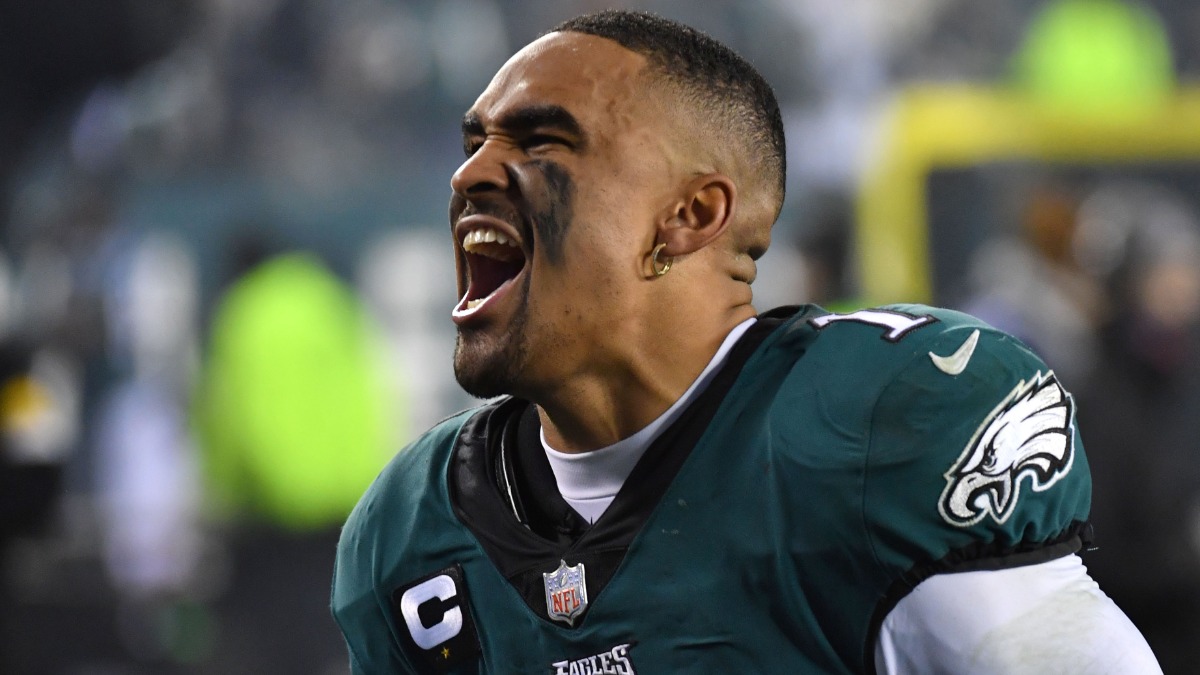 Philadelphia Eagles quarterback Jalen Hurts