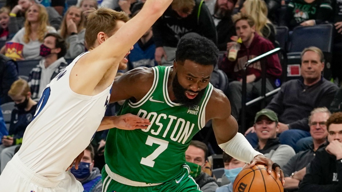 Boston Celtics guard Jaylen Brown