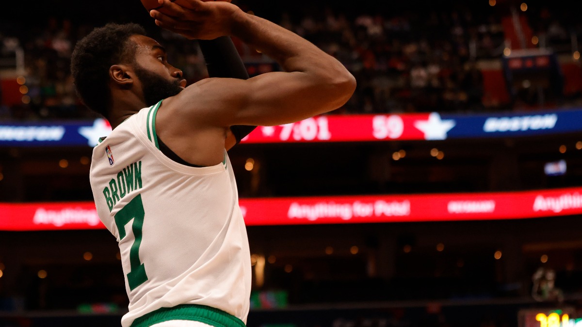 Boston Celtics guard Jaylen Brown