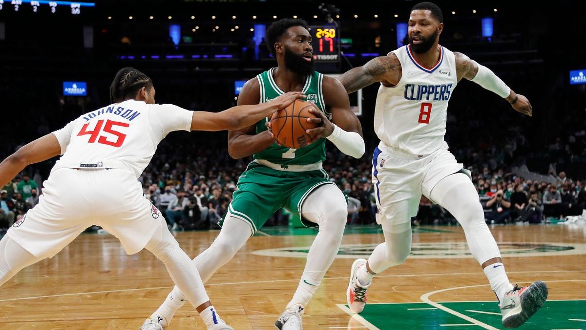 Jaylen Brown, Marcus Morris