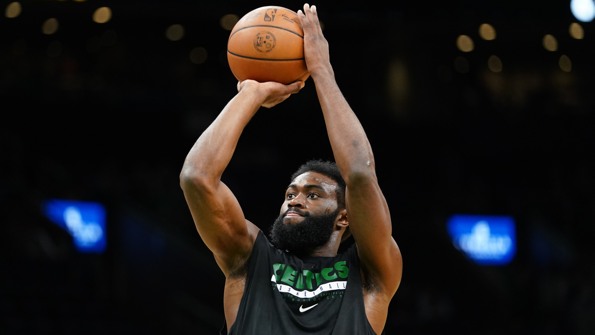 Boston Celtics guard Jaylen Brown