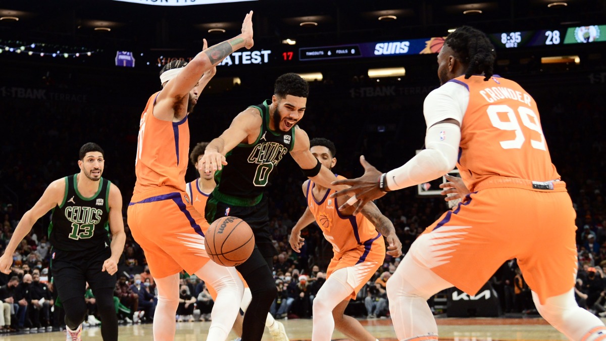 Boston Celtics forward Jayson Tatum