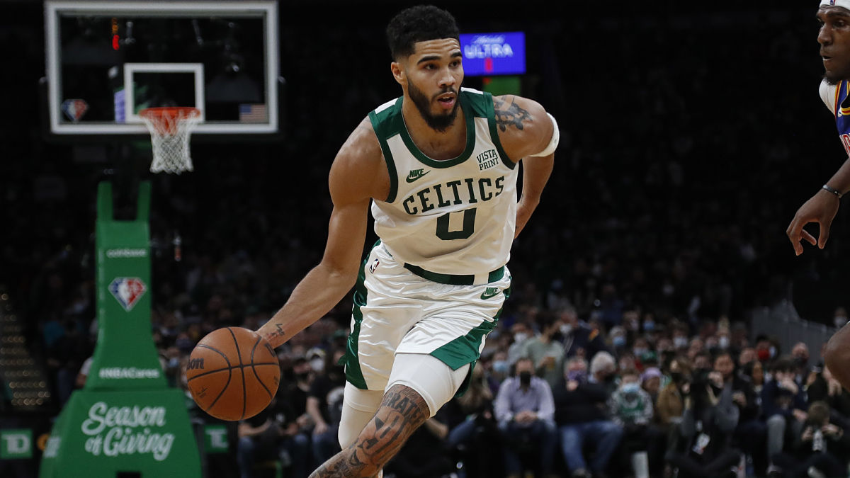 Boston Celtics forward Jayson Tatum