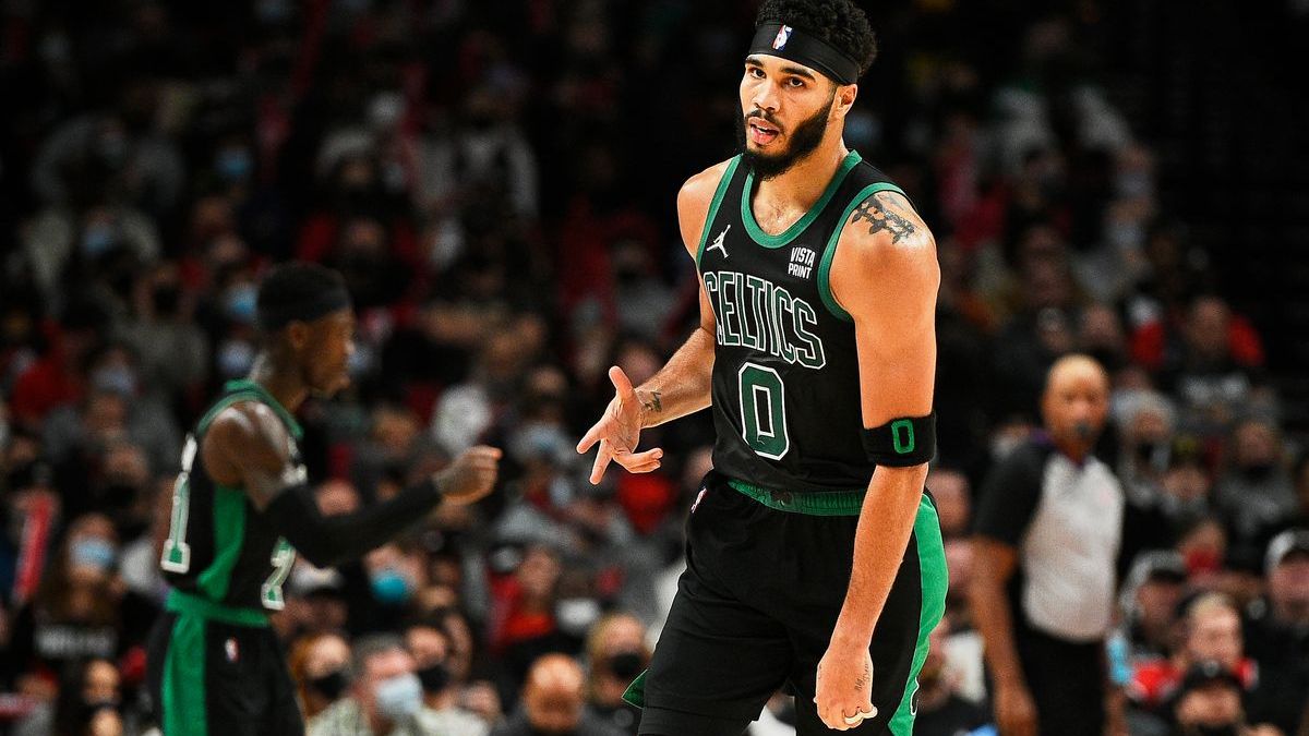 Boston Celtics guard Jayson Tatum