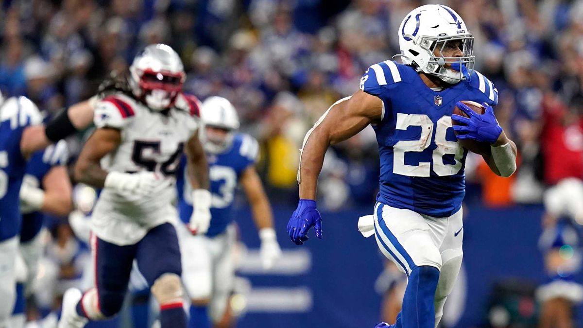 Indianapolis Colts running back Jonathan Taylor
