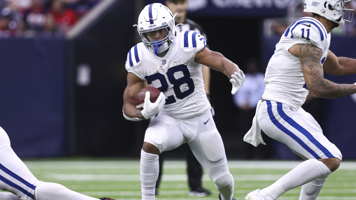 Indianapolis Colts running back Jonathan Taylor