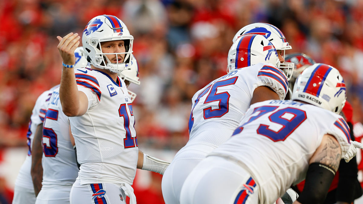 Buffalo Bills quarterback Josh Allen