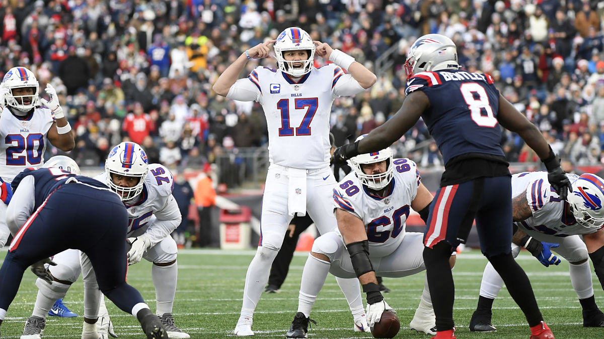 Buffalo Bills quarterback Josh Allen