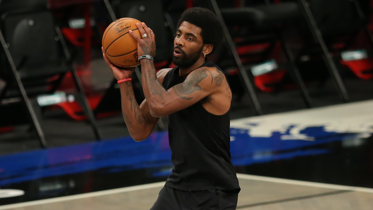 Brooklyn Nets guard Kyrie Irving