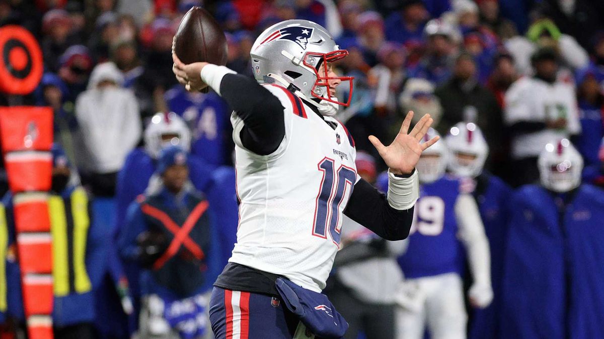 New England Patriots quarterback Mac Jones