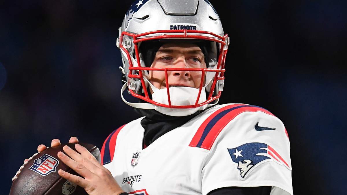 New England Patriots quarterback Mac Jones