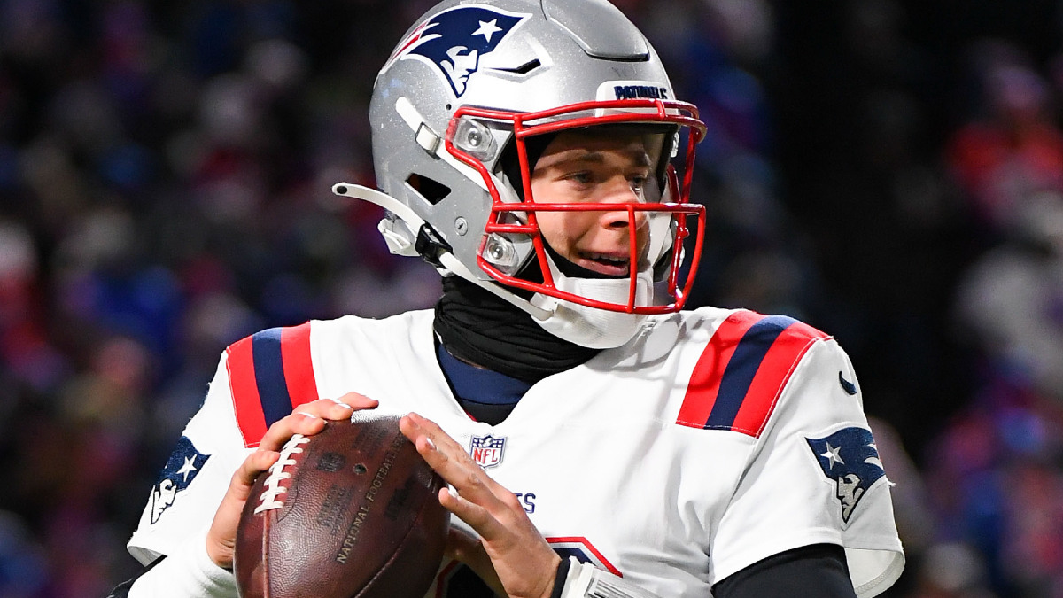 New England Patriots quarterback Mac Jones