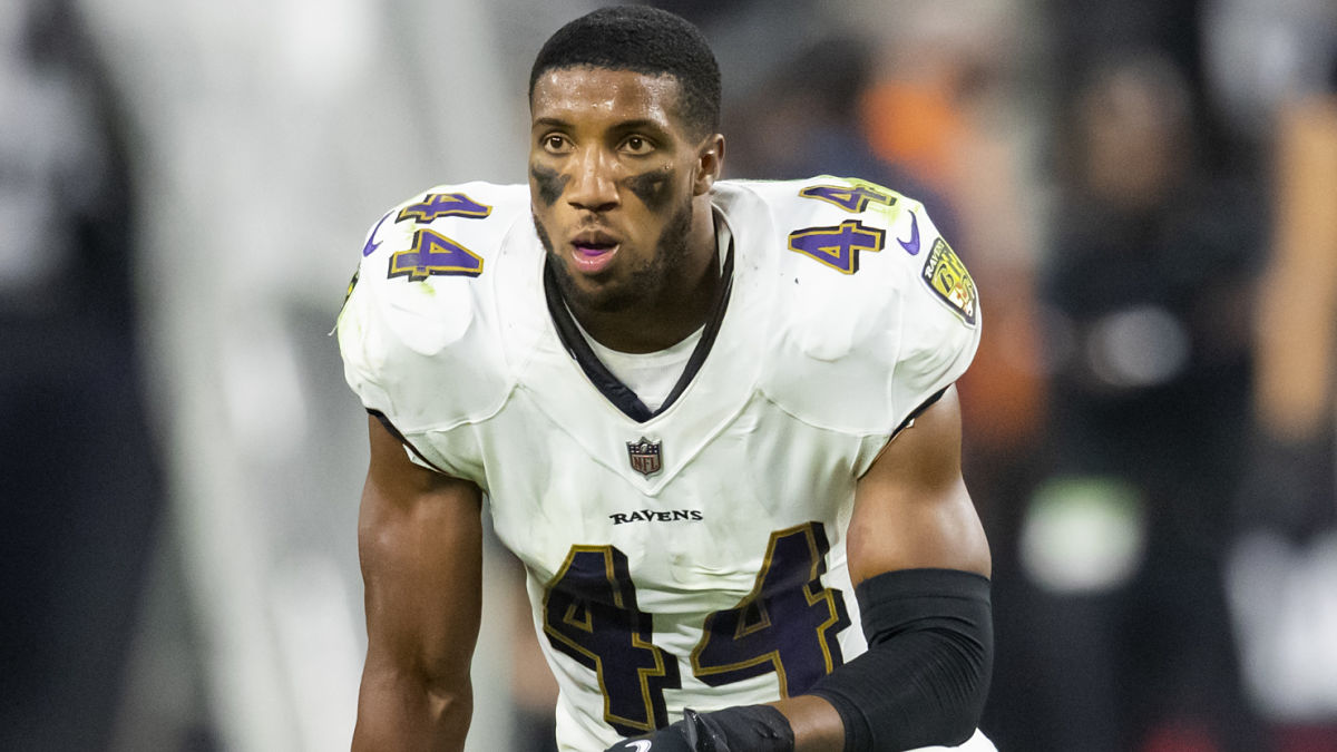 Baltimore Ravens cornerback Marlon Humphrey