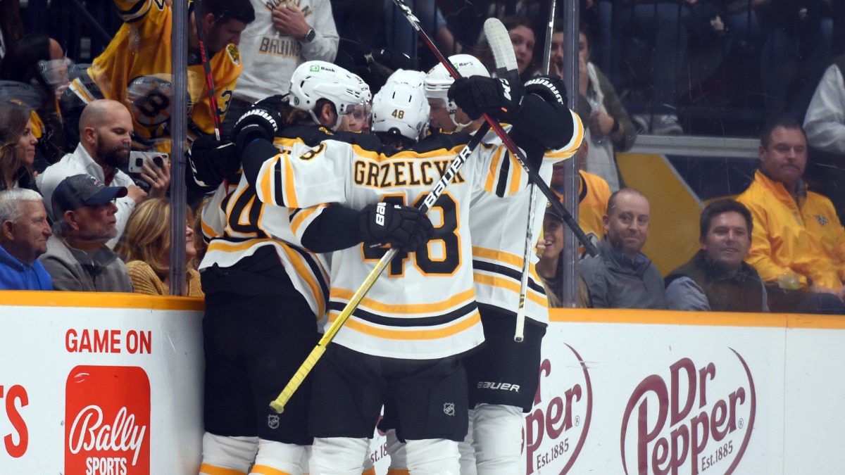 Boston Bruins defenseman Matt Grzelcyk
