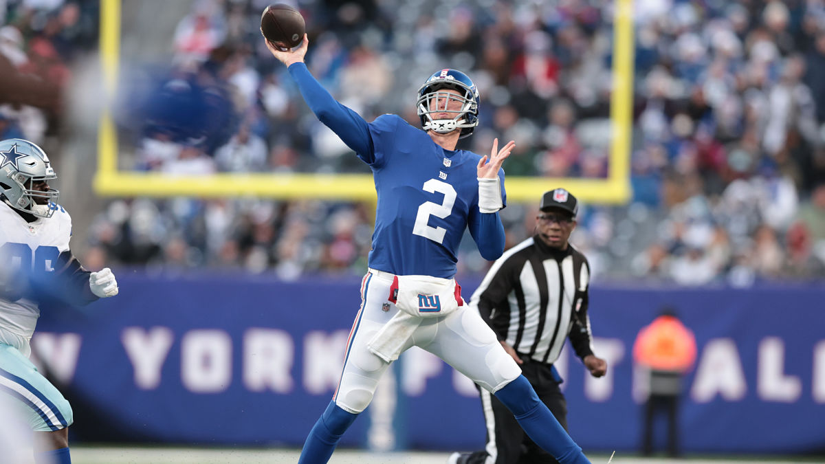 New York Giants quarterback Mike Glennon