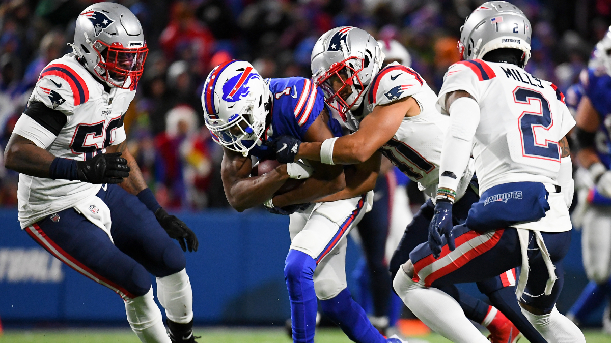 New England Patriots cornerback Myles Bryant