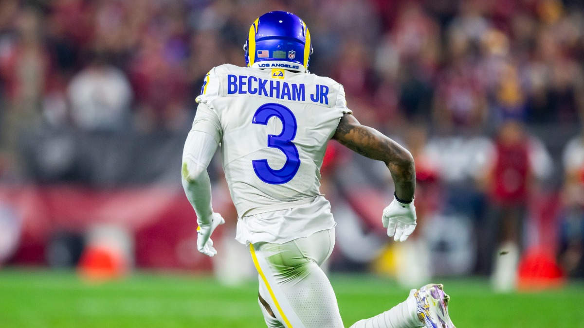 Los Angeles Rams wide receiver Odell Beckham Jr.
