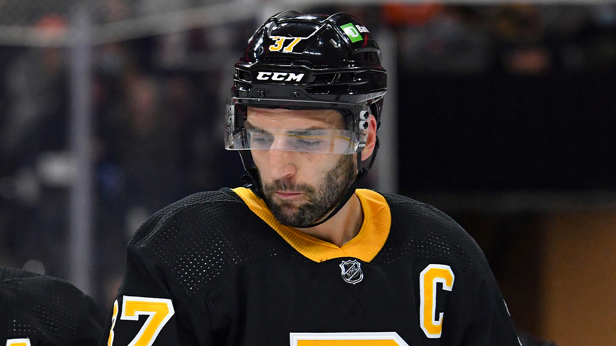 Boston Bruins centre Patrice Bergeron