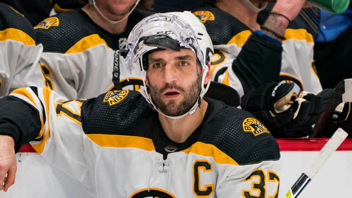 Boston Bruins center Patrice Bergeron