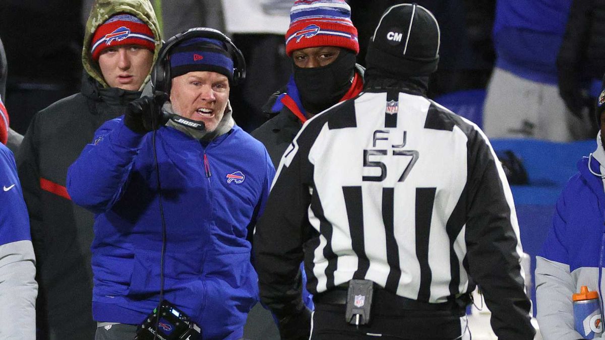 Buffalo Bills head coach Sean McDermott